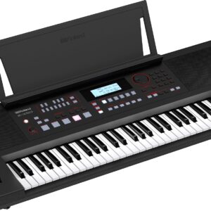 Roland - E-X50 Arranger Full-Size Keyboard with 61 Keys - Black - Image 5