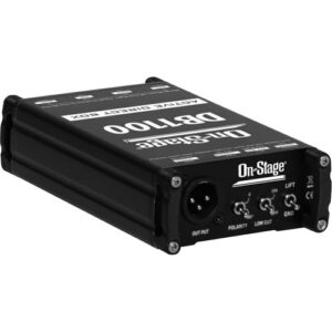 On-Stage DB1100 Active DI Box with Stereo-to-Mono Summing - Image 3