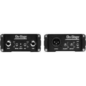 On-Stage DB1100 Active DI Box with Stereo-to-Mono Summing - Image 4