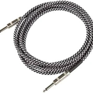 Fender Vintage Voltage Straight-Straight Instrument Cable - 12 ft. 12 ft. Gray - Image 2