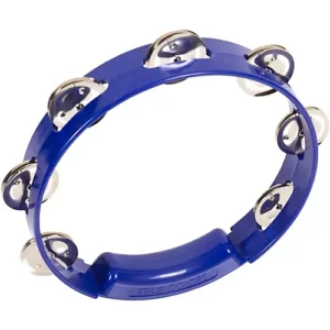 RhythmTech True Colors Tambourine Cobalt Blue 8"