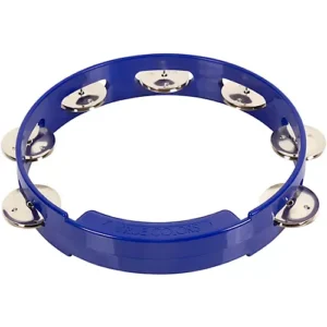 RhythmTech True Colors Tambourine Cobalt Blue 8" - Image 2