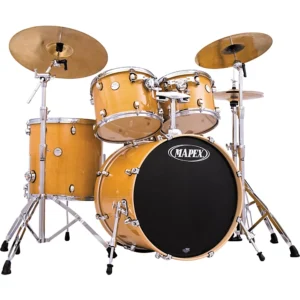 Mapex Meridian Maple Standard 5-Piece Shell Pack Gloss Lacquer Natural - Image 3
