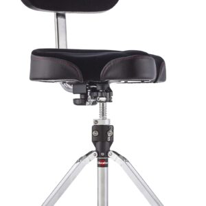 Gibraltar 9608MB Moto-style Drum Throne with Backrest - Image 2