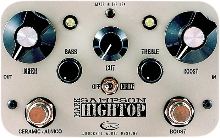 Rockett Pedals Mark Sampson Hightop EQ/Boost Guitar Effects Pedal