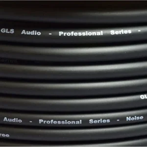 GLS Audio Bulk Microphone Cable 300' Black Mic -300ft Signal Mike Cable - Image 2