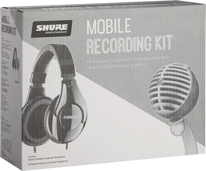 SHURE MOBILE RECORDING KIT MV5A-240 BNDL - Image 3