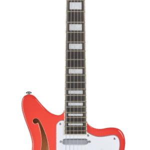 D'Angelico Premier Series Bedford SH Limited-Edition Electric Guitar With Tremolo Fiesta Red
