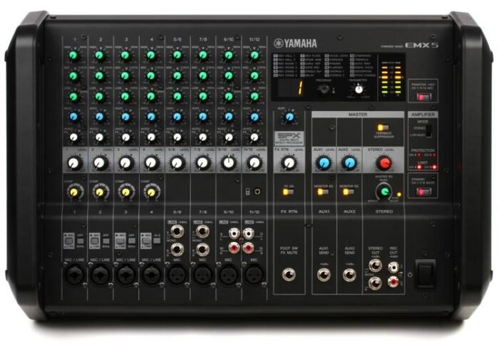 YAMAHA POWERED MIXER  (EMX5)