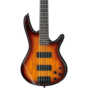 Ibanez GSR205SM 5-String Electric Bass Brown Burst Rosewood fretboard - Image 2