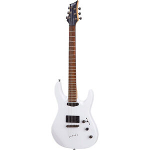 Mitchell MD200 Double-Cutaway Electric Guitar White - Image 6