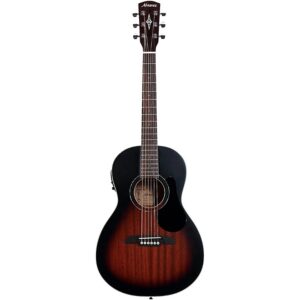 Alvarez RP266SESB Parlor Acoustic-Electric Guitar Sunburst - Image 3