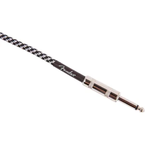 Fender Vintage Voltage Straight-Straight Instrument Cable - 12 ft. 12 ft. Gray - Image 3
