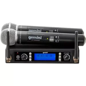Gemini UHF 6200M Dual Handheld Wireless System
