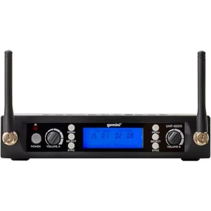 Gemini UHF 6200M Dual Handheld Wireless System - Image 2