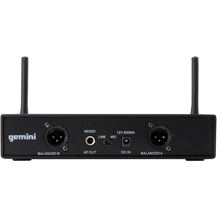 Gemini UHF-6200M UHF Dual Handheld System - Image 3