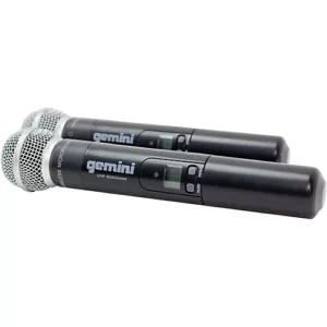 Gemini UHF 6200M Dual Handheld Wireless System - Image 4