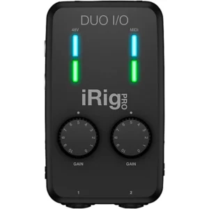 IK Multimedia iRig Pro Duo I/O 2-channel Audio/MIDI Interface for iOS, Android, and Mac/PC - Image 6