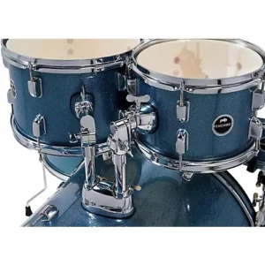 PDP by DW Encore Complete 5-Piece Drum Set With Chrome Hardware and Cymbals Azure Blue - Image 2