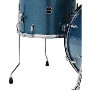 PDP by DW Encore Complete 5-Piece Drum Set With Chrome Hardware and Cymbals Azure Blue - Image 3