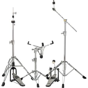 Sound Percussion Labs Velocity 5 Piece Complete Drum Set Gold Sequin - Image 8