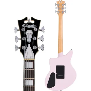 D'Angelico Premier Series Bedford SH Limited-Edition Electric Guitar With Tremolo Shell Pink - Image 5