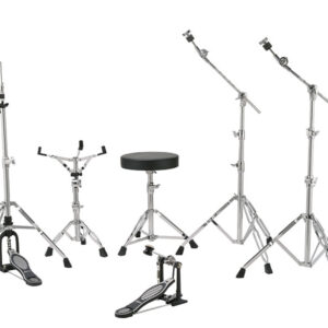 Ludwig Element Evolution LCEE220181 5-piece Complete Drum Set with Zildjian Cymbals - Emerald Sparkle - Image 2