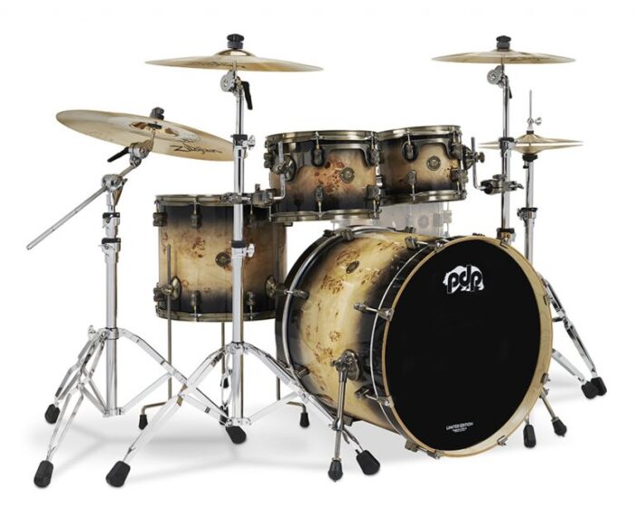 PDP 2023 LTD Mapa Burl 4-pc Shell Pack w/ 22" Kick
