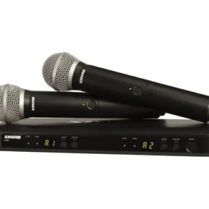 BLX288/PG58 Wireless Dual Vocal System with two PG58 Handheld Transmitters