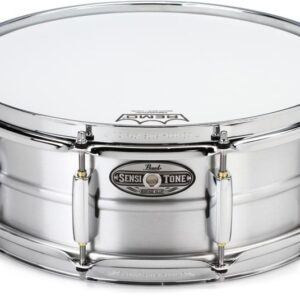 Pearl SSC924XUP/C Session Studio Classic 5-Piece Shell Pack, STH 1465 AL Snare Drum - Sheer Blue - Image 2