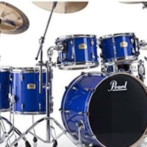 Pearl SSC924XUP/C Session Studio Classic 5-Piece Shell Pack, STH 1465 AL Snare Drum - Sheer Blue