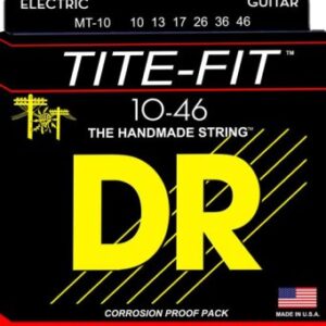 DR Strings MT-10 Tite Fit Electric 10-46 - Image 2