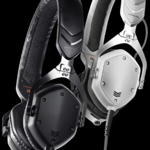 V-MODA XS On-Ear Folding Design Noise-Isolating Metal Headphone (White Silver) - Image 6
