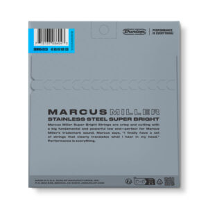 Dunlop DBMMS Marcus Miller Super Bright 5-String Bass Strings - Image 3