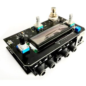 FOXGEAR Anubi Ambient Box Reverb Effects Pedal Black & Blue - Image 5