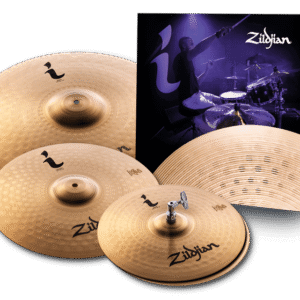 Ludwig Element Evolution LCEE220181 5-piece Complete Drum Set with Zildjian Cymbals - Emerald Sparkle - Image 4