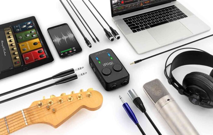 IK Multimedia iRig Pro Duo I/O 2-channel Audio/MIDI Interface for iOS, Android, and Mac/PC - Image 3