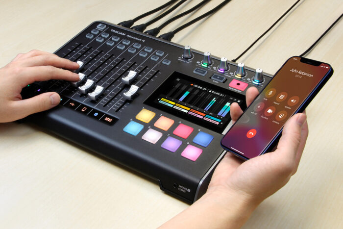 Tascam Mixcast 4 Podcast Mixer, Recorder, and USB Audio Interface - Image 3