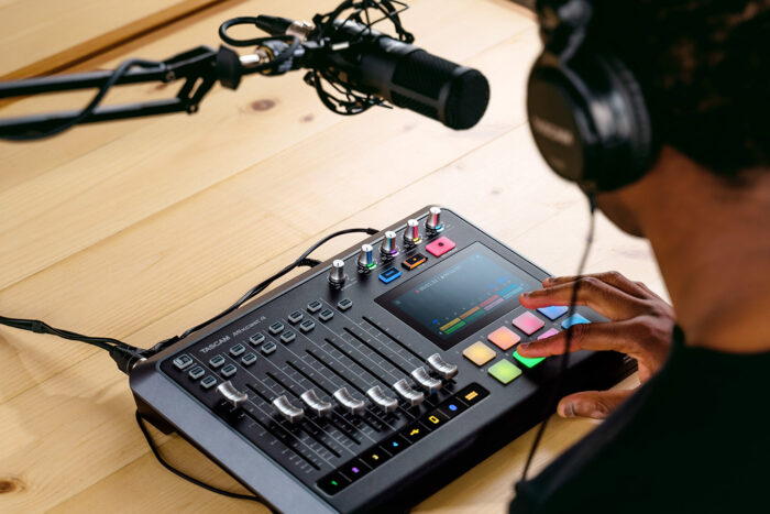 Tascam Mixcast 4 Podcast Mixer, Recorder, and USB Audio Interface - Image 5