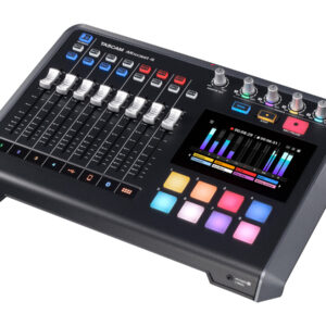 Tascam Mixcast 4 Podcast Mixer, Recorder, and USB Audio Interface