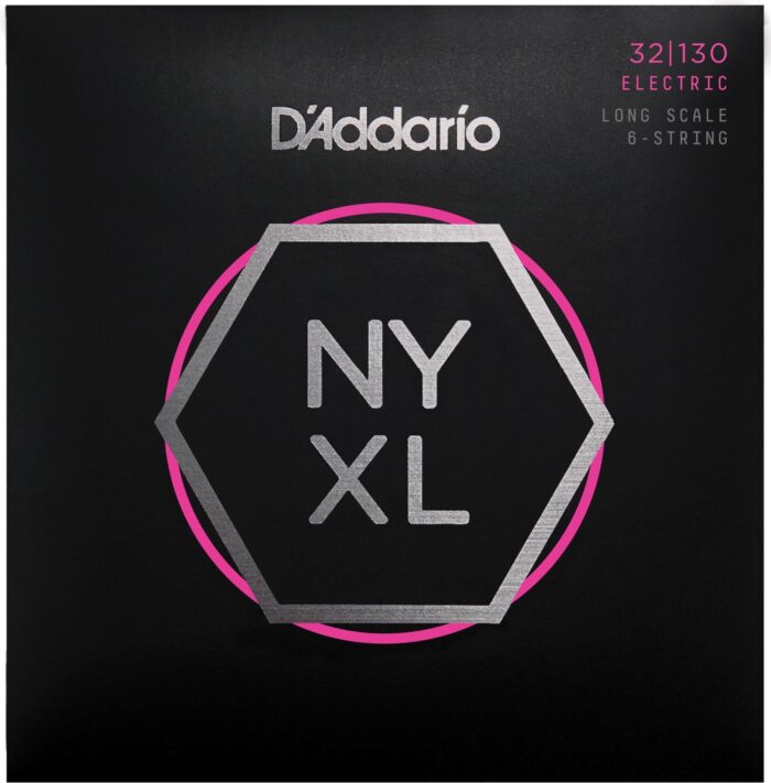 D'Addario NYXL 6-String Electric Bass String Pack .32-.130 Light