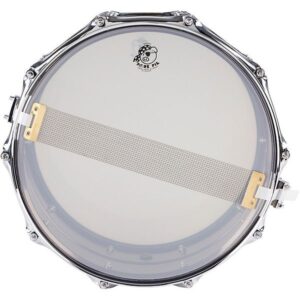 Pork Pie Big Black Brass Snare Drum - Image 2
