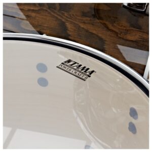 Tama Superstar Classic CL72S 7-piece Shell Pack with Snare Drum - Gloss Java Lacebark Pine - Image 2