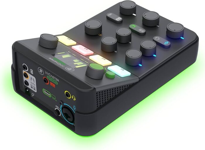 Mackie M-Caster Studio Live Streaming Mixer Black - Image 2