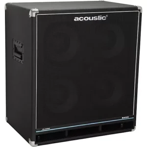Acoustic B410C Classic 400W 4x10 Bass Speaker Cabinet Black - Image 2