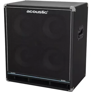 Acoustic B410C Classic 400W 4x10 Bass Speaker Cabinet Black - Image 4