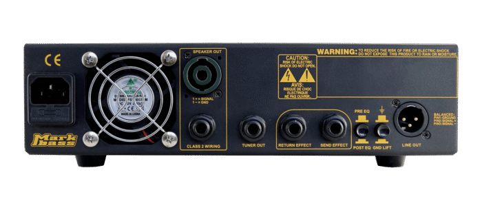 Markbass Little Mark IV 500W Bass Amplifier Head Black - Image 3