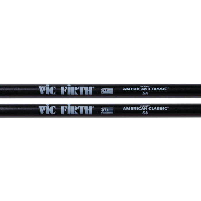 Vic Firth American Classic Drum Sticks With Black Finish 5A Wood - Image 8