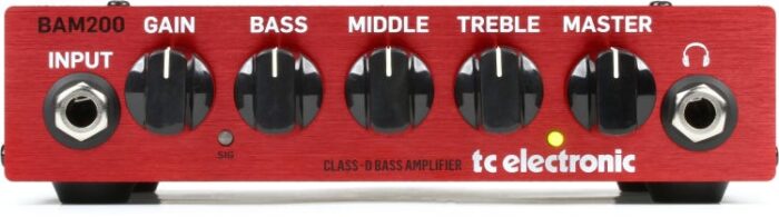 TC Electronic BAM200 200W Compact Bass Head